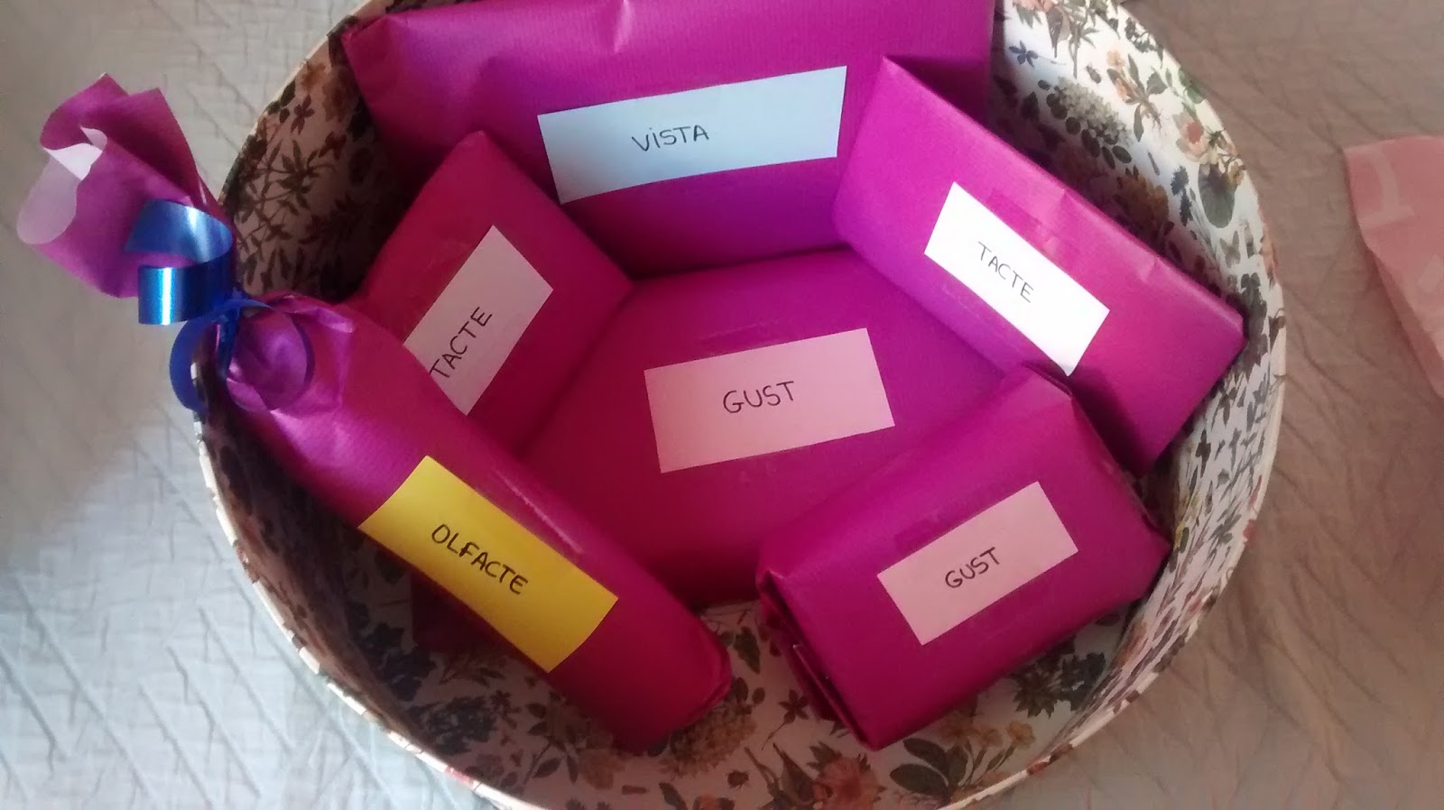 Idea de regalo DIY La caja de los 5 sentidos The Optimistic Side Idea de regalo DIY La caja de los 5 sentidos The Optimistic Side