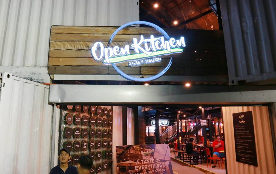 Open Kitchen A New Food Park in Cubao Vanity Room Philippines