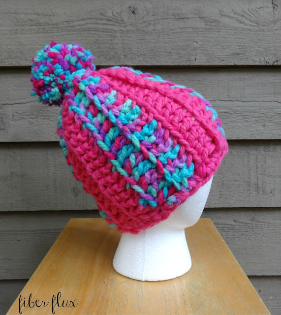 Fiber Flux: Free Crochet Pattern...All About Fun Hat!