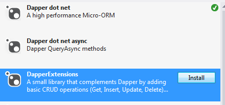 Pedro's Tech Mumblings: Going the micro-ORM way with Dapper