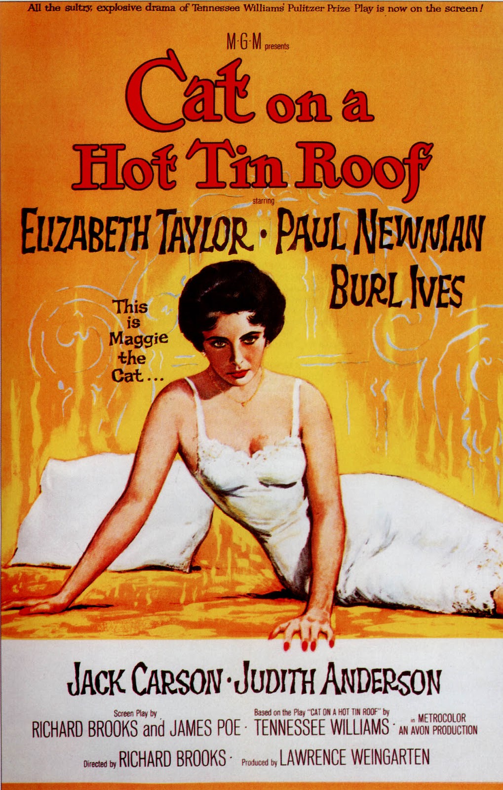 1001 Classic Movies Cat on a Hot Tin Roof
