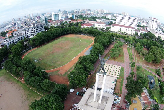 Daya Tarik Objek Wisata Taman Lapangan Banteng di DKI Jakarta Pusat