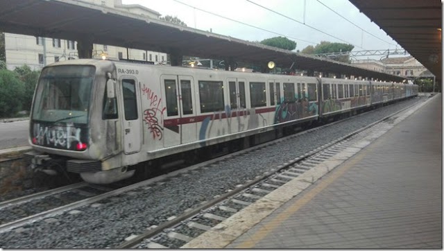 Perchè a Porta San Paolo parte sempre l'ultimo treno che arriva?