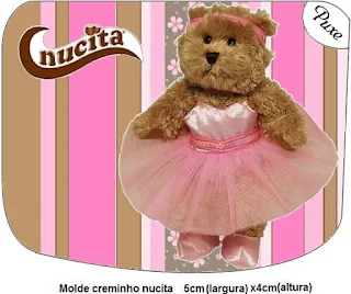 Ballerina Bear Free Printable Candy Bar Nucita Labels.