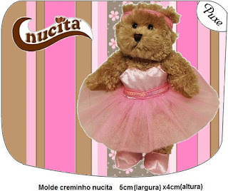 Ballerina Bear: Free Printable Candy Bar Labels. Ballerina Bear Free Printable Candy Bar Nucita Labels.