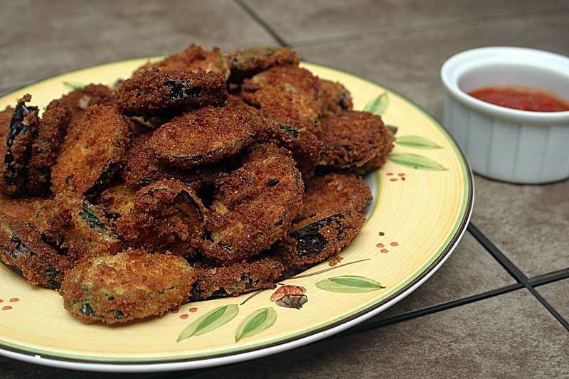 Eggplant and Zucchini Chips {Vegetarian} This Week’s Cravings