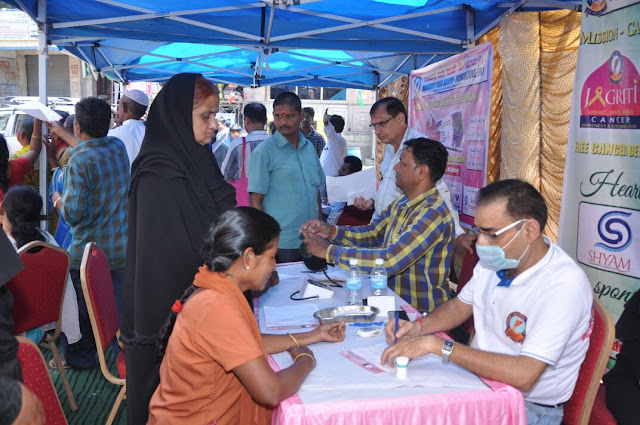 Marwari Yuva Manch Organizes Cancer Detection Camp in Wilson Garden Marwari Yuva Manch Organizes Cancer Detection Camp in Wilson Garden