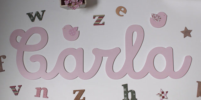 letras y nombres para decoración infantil personalizada