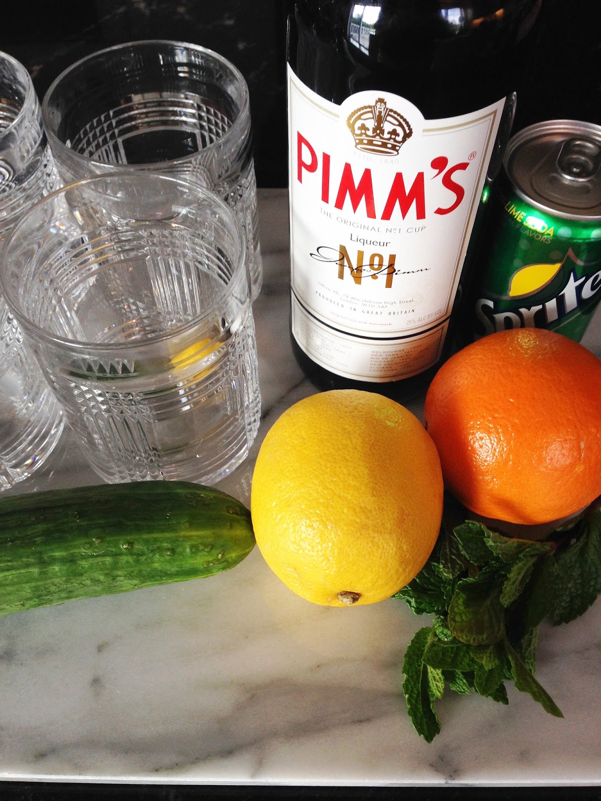 Wonderful Life Farm How to Make a Pimm's Cup