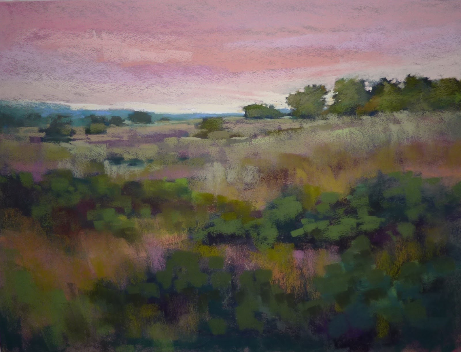 Painting My World Favorite Paintings of 2016 A Large Meadow