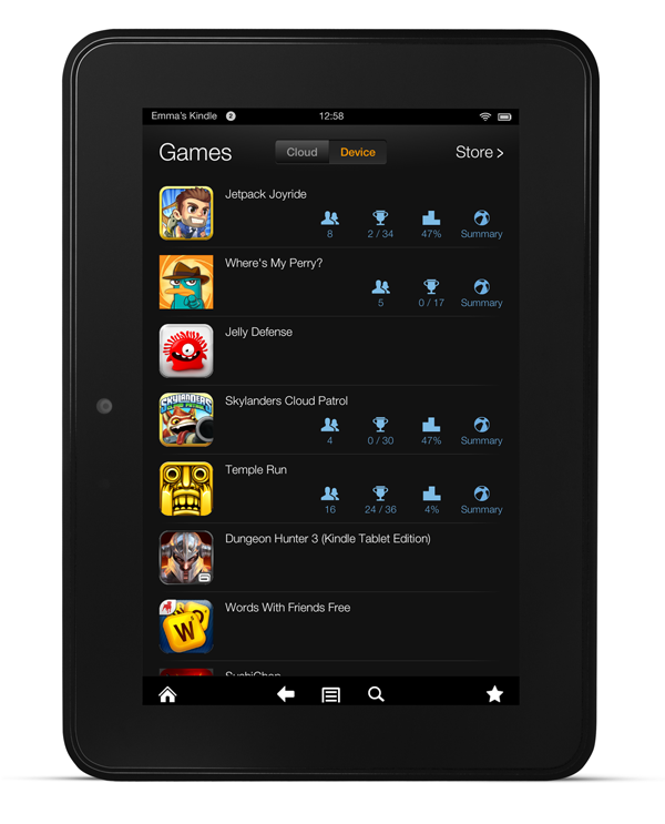 Best Kindle book eReader. App for Kindle Fire HD 8.9 inch 4G LTE Wireless