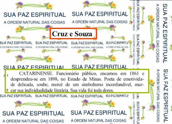 PARNASO DE ALEM TUMULO-Ansiedade,Heróis,Aos torturados,A sepultura-Cruz e Souza