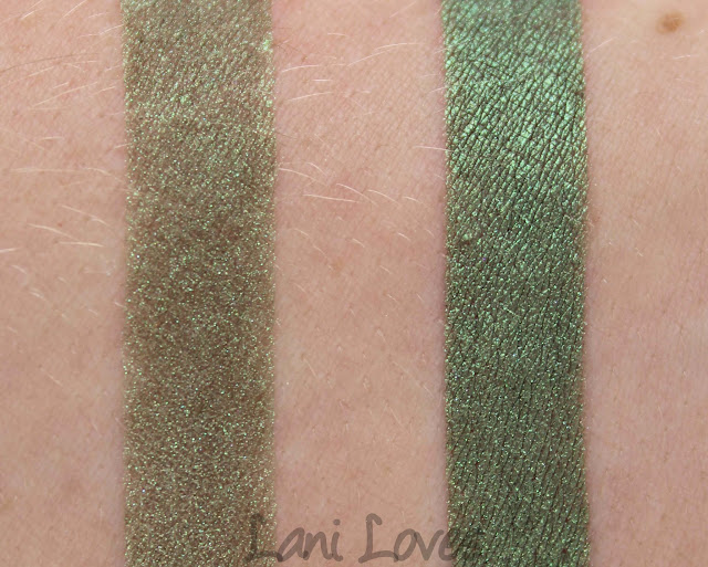 Notoriously Morbid Plant eyeshadow swatches & review