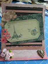 Parisian BD card for my BFF