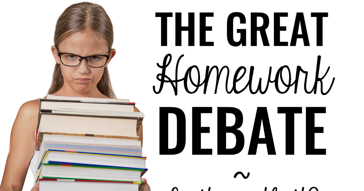 Homework debate articles for kids picture