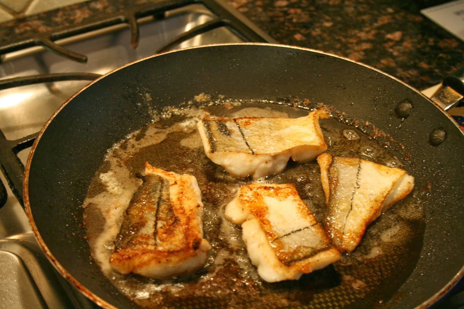 Julia's Cookbook Haddock with capers,lemon,dill and white wine