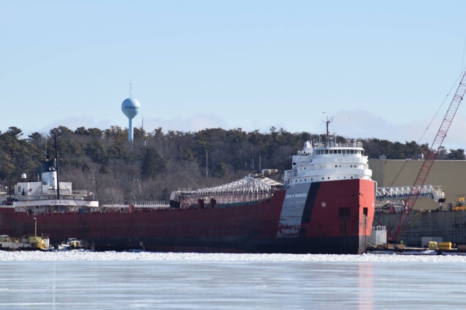 Towns and Nature Sturgeon Bay, WI Fincantieri Bay Shipbuilding (FBS), originally Manitowoc
