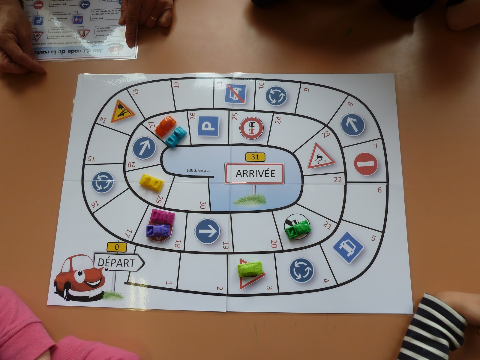 Amiscol Jeu du Code de la Route