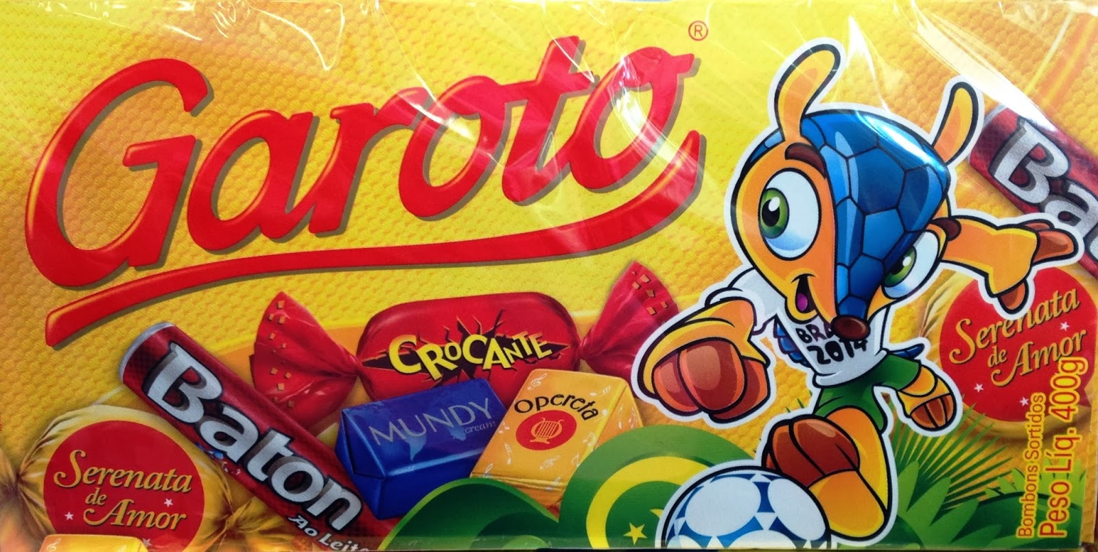Design Sensible Brazilian chocolates for the 2014 World Cup