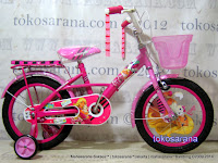 Sepeda Anak WIMCYCLE BARBIE MY2012 16 Inci