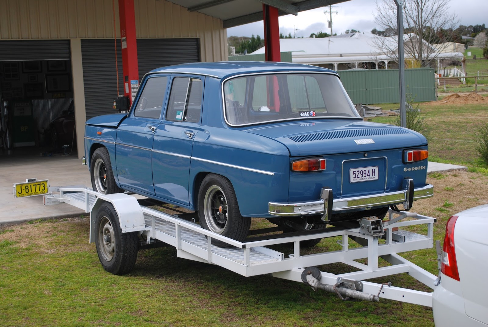 Paul's R1135 Gordini Restoration: Car Trailer.