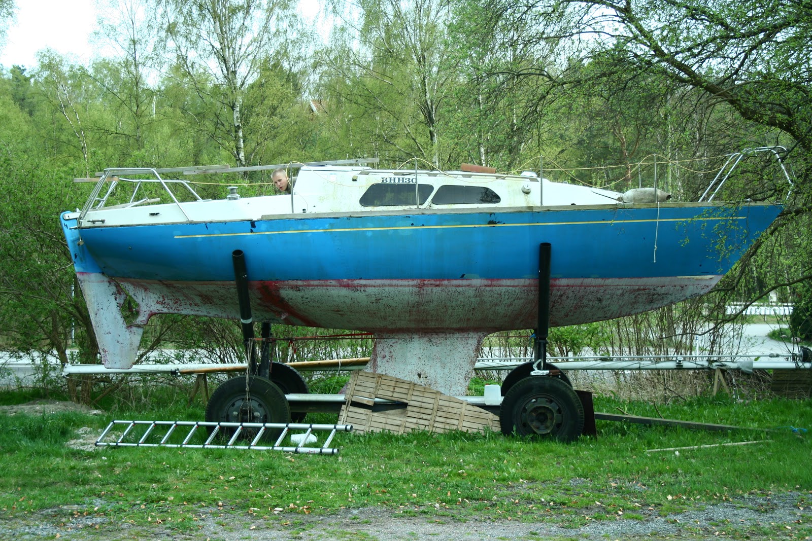 Compis 28an: Båten