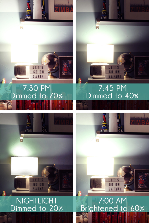 How to prepare kids for daylight savings. Make the time change easier on kids and parents using simple smart home automation tools, including dimmable lightbulbs set to a schedule. Schedule dimmable light bulbs to ease daylight savings transition
