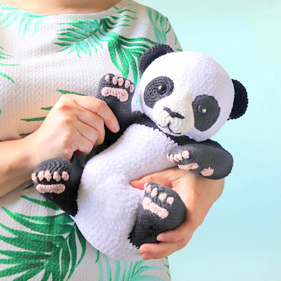Panda bear Crochet pattern