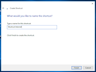 Cara Paling Mudah Membuat Shortcut Internet Pada PC Windows