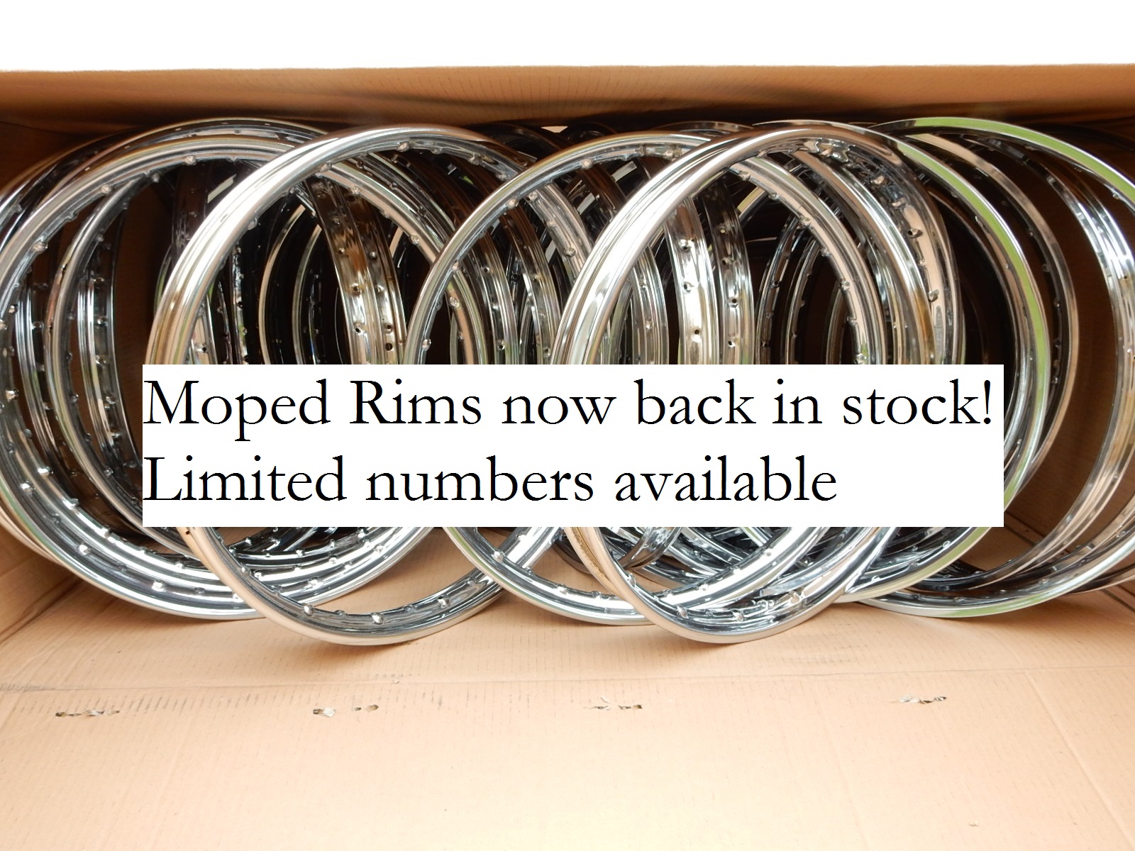 Classic Moped Spares Moped Rims Now Back in Stock and better than ever!