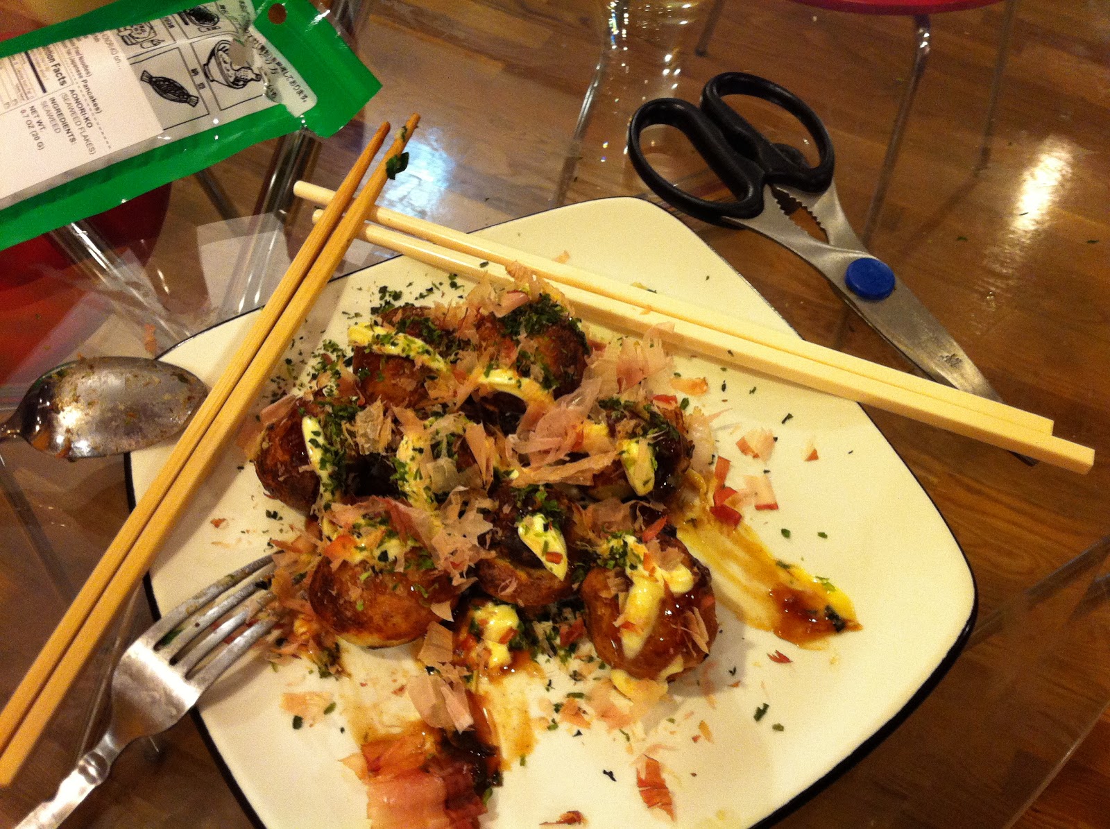 Erik's Menu: Takoyaki (Japanese Octopus Balls)