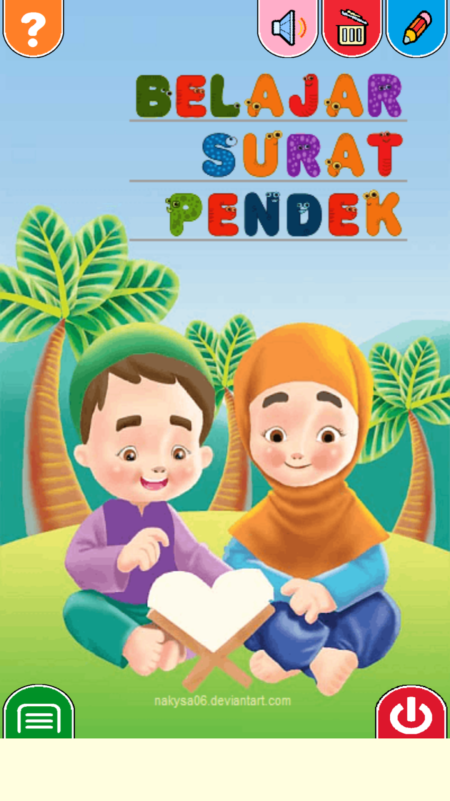 CORETAN RADHINAL Aplikasi Belajar Juz Amma Surat Pendek