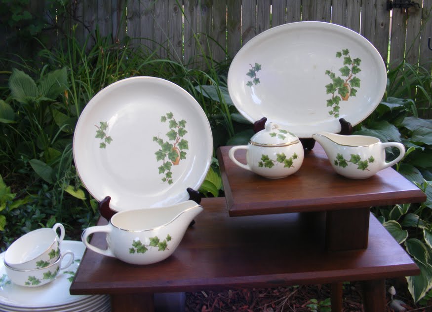 The Garage Sale Archeologist Paden City Pottery Dinnerware Set