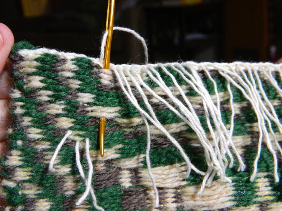 WEAVING FOR FUN Rug Edge Treatment