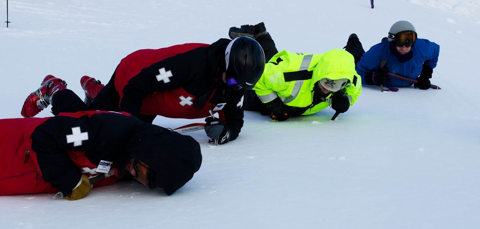 Franklin Search & Rescue Photos of Ice Axe and Crampon Training 1272013