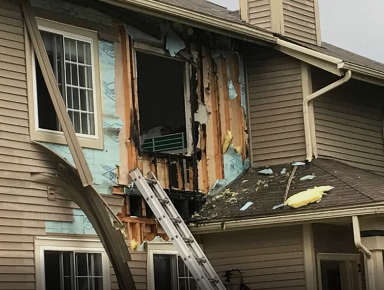 MEC&F Expert Engineers A lightning strike is suspected of causing an