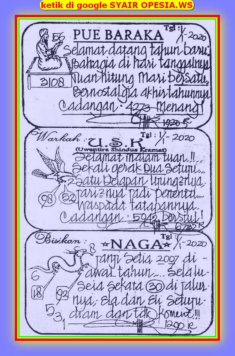 1 New Message Kode Syair Singapore 1 Januari 2020 Forum Syair Togel Hongkong Singapura Sydney 1 New Message Kode Syair Singapore 1 Januari 2020 Forum Syair Togel Hongkong Singapura Sydney