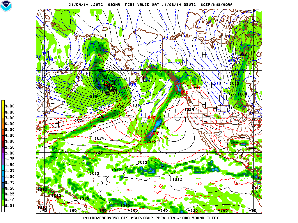 Deep Cold Alaska Weather & Climate Aleutian Low Forecast