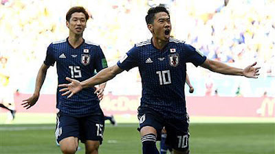 2018FIFAワールドカップ 日本対コロンビア