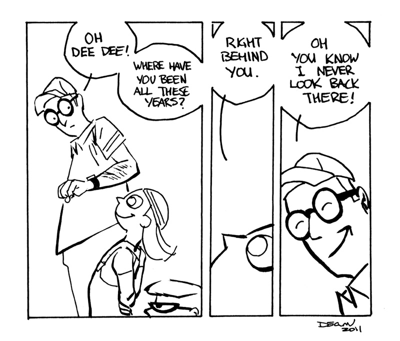 Eclectic Micks Dexter's Laboratory joke