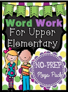 Word Work for Upper Elementary