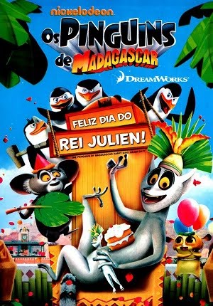  Os Pinguins De Madagascar: Feliz Dia Do Rei Julien Dual Audio DVDRip