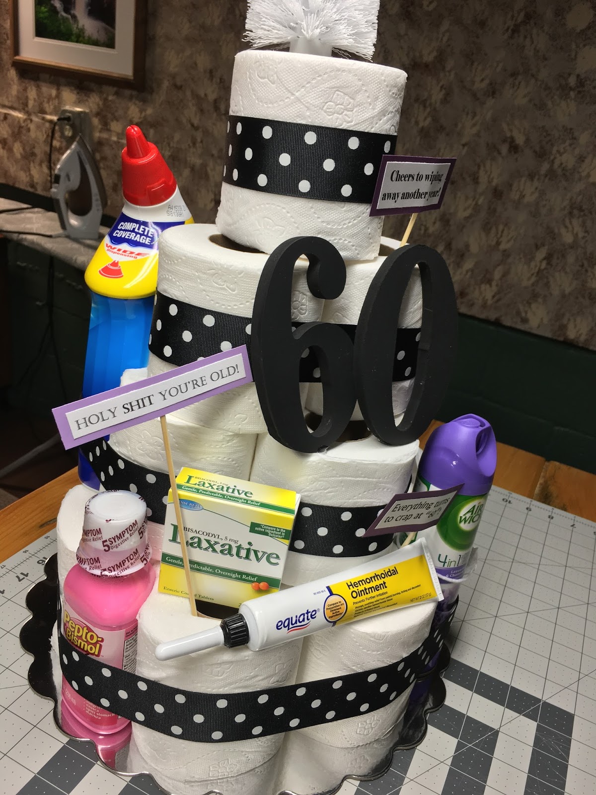 Homebody Happenings: Toilet Paper CAKE!