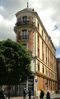 Edificio de Toulouse con esquina en chaflán. ©Selene Garrido Guil