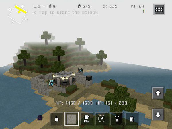 Block Fortress- game mobile thủ thành quá là giống Minecraft 1