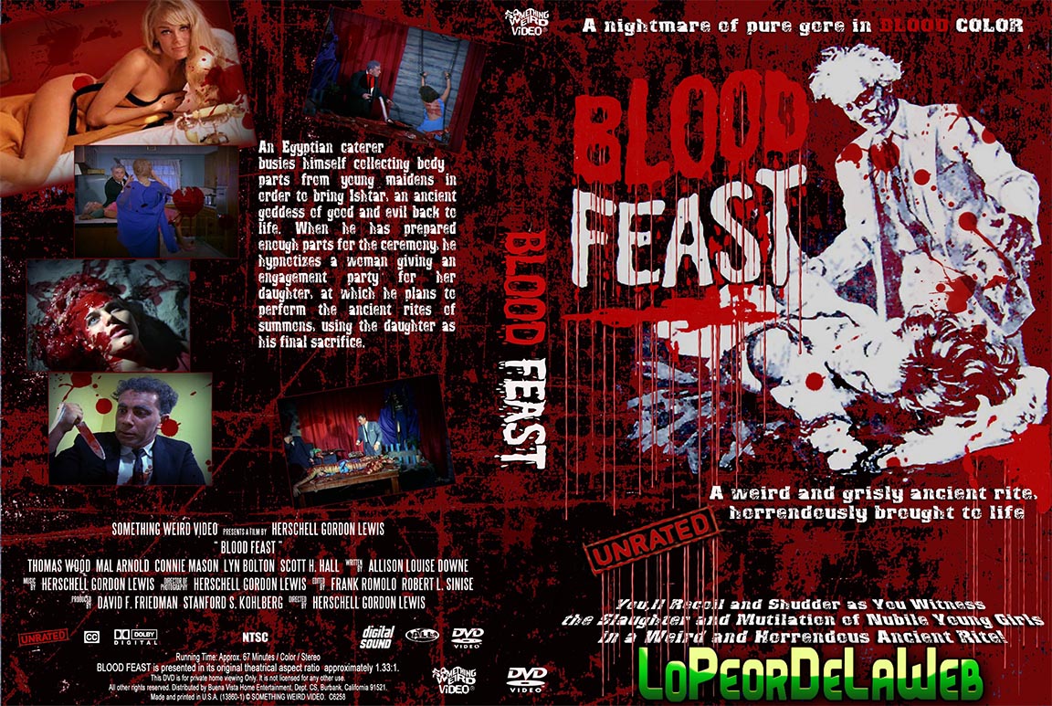 Blood Feast (1963 / Fiesta de Sangre / Terror)