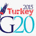 1 Aralık 2014 tarihi itibariyle Türkiye, G20 2015 Dönem Başkanı