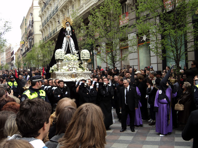 Procesiones para el Viernes Santo en Madrid. Semana Santa 2013 