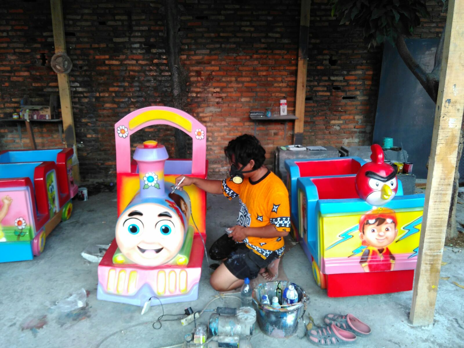 Ide usaha sampingan ibu rumah tangga kereta mini rakyat