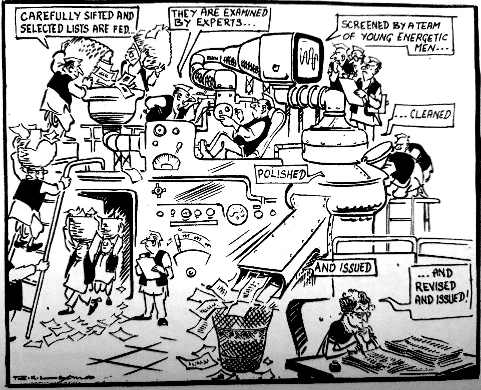 R.K. Laxman's Cartoons: Cartoons - During & After Emergency